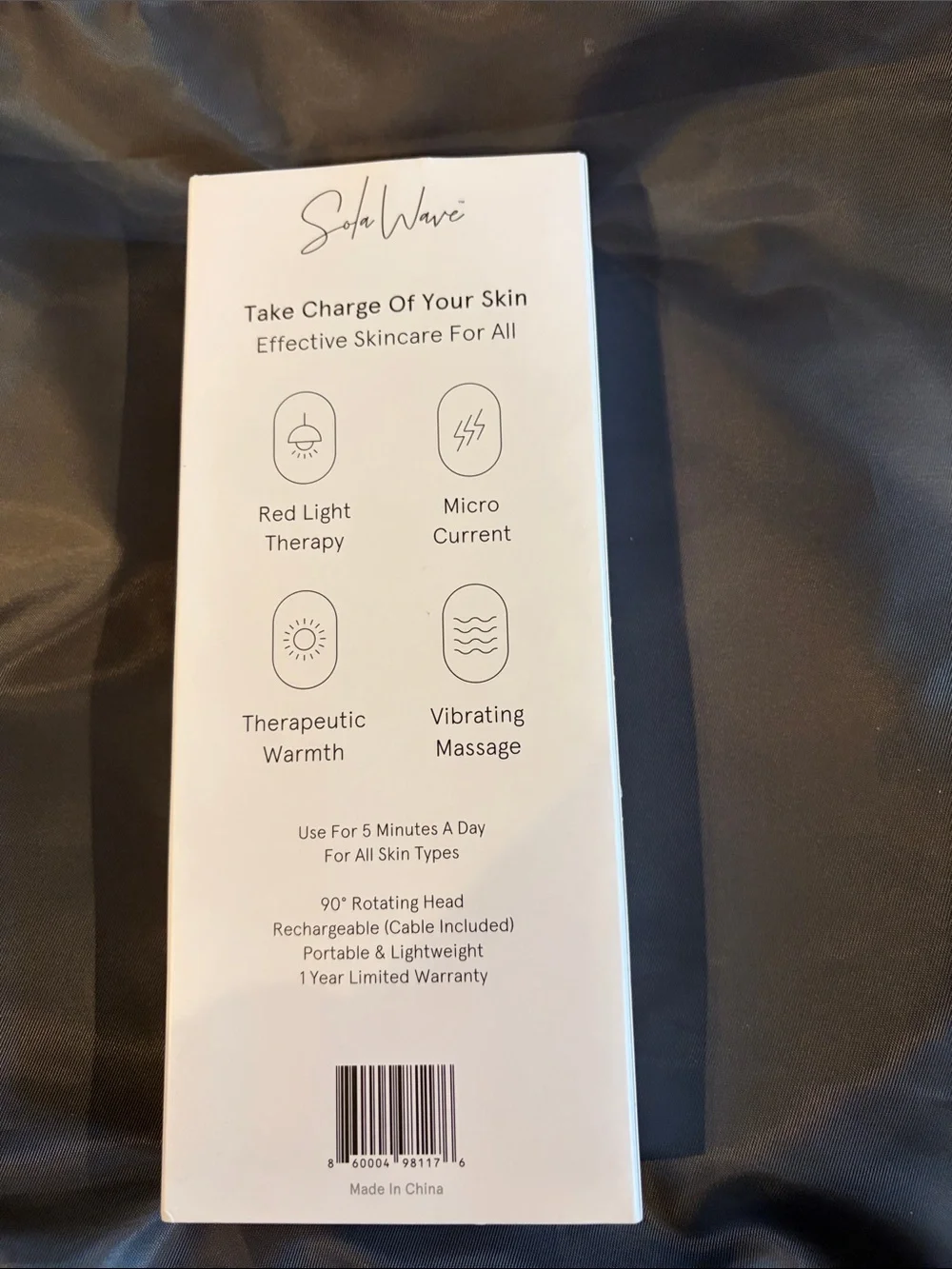 SolaWave Advanced Skincare Wand - Gray